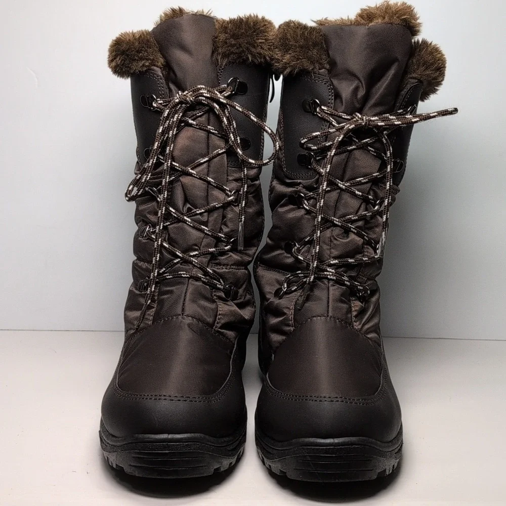 Arctiv8 Alaska 2 thinsulate brown winter boots womans size 10 EU 42